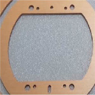 Kobber bunnplate med blindhull