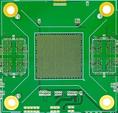 Seks trinn laserboring PCb